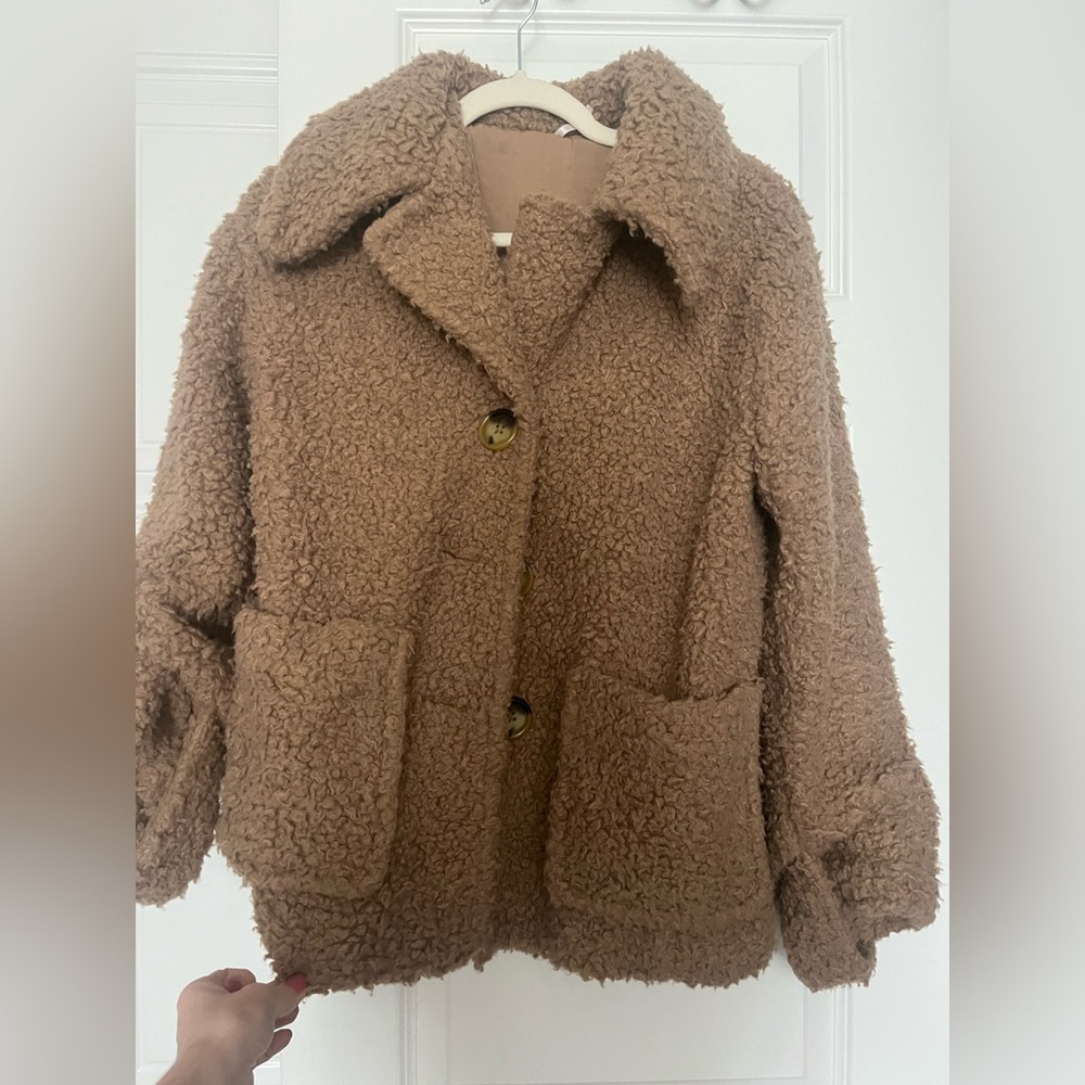 Free People Teddy Coat- worn once